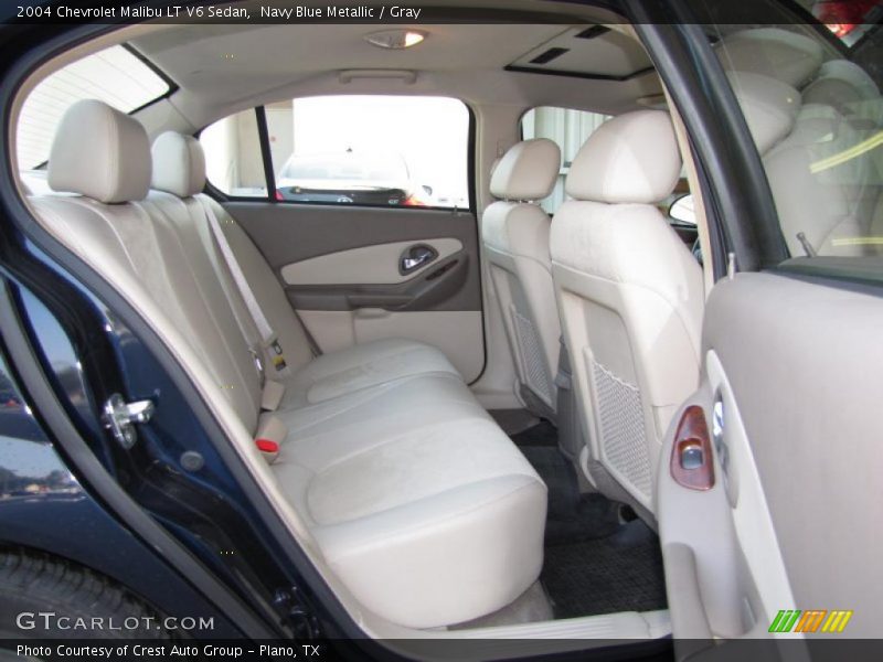 Navy Blue Metallic / Gray 2004 Chevrolet Malibu LT V6 Sedan