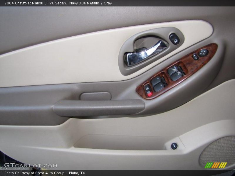 Navy Blue Metallic / Gray 2004 Chevrolet Malibu LT V6 Sedan