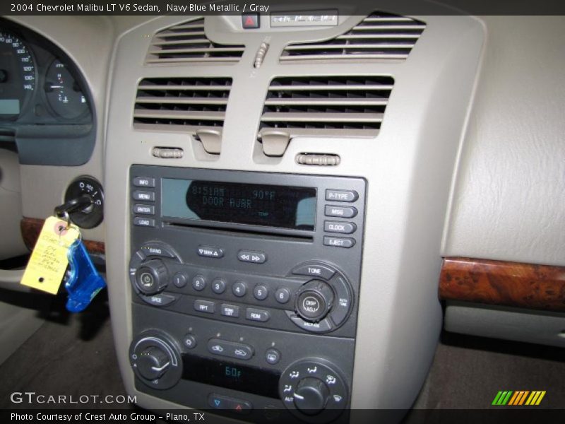 Navy Blue Metallic / Gray 2004 Chevrolet Malibu LT V6 Sedan
