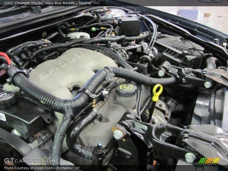 Navy Blue Metallic / Neutral 2002 Chevrolet Impala
