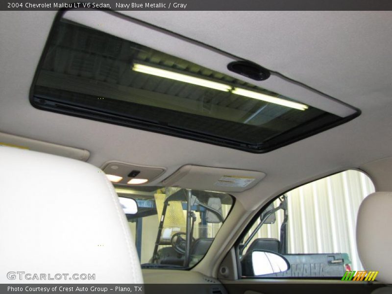 Navy Blue Metallic / Gray 2004 Chevrolet Malibu LT V6 Sedan