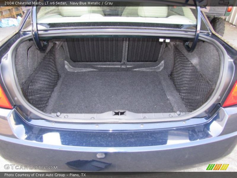 Navy Blue Metallic / Gray 2004 Chevrolet Malibu LT V6 Sedan