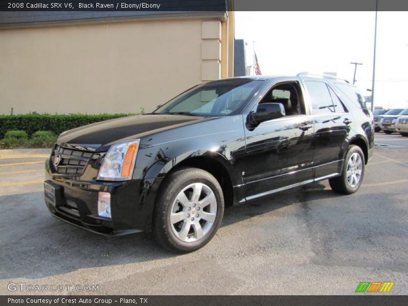 Black Raven / Ebony/Ebony 2008 Cadillac SRX V6