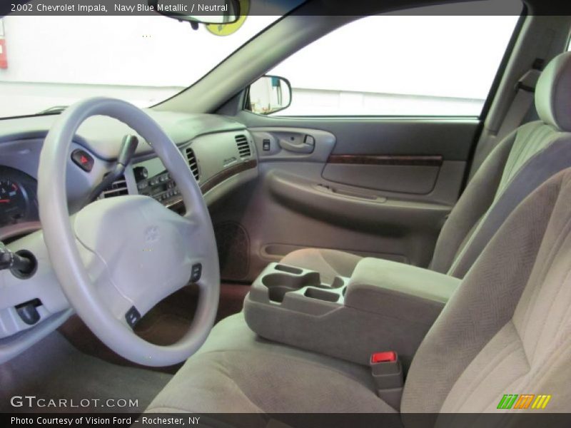 Navy Blue Metallic / Neutral 2002 Chevrolet Impala