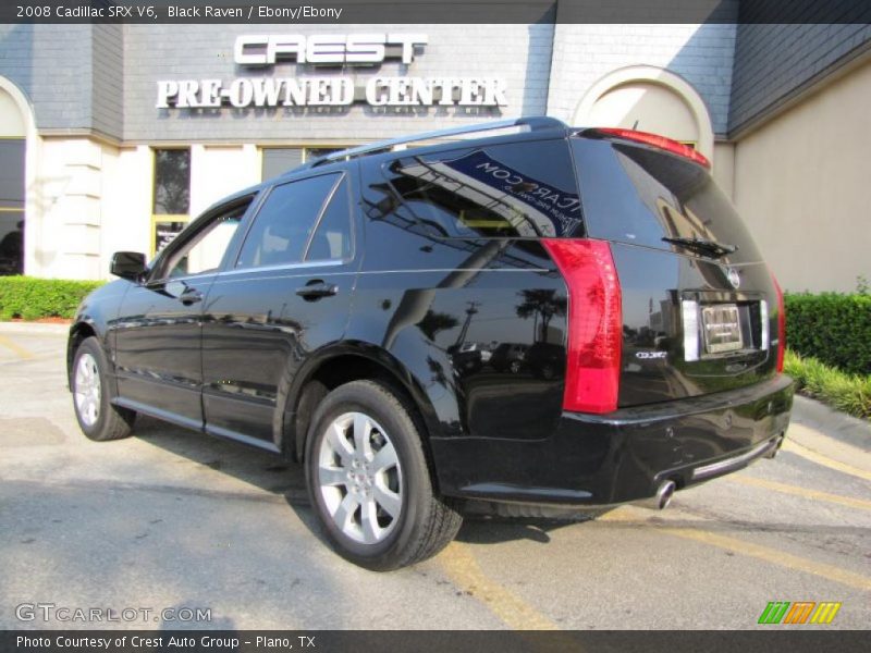 Black Raven / Ebony/Ebony 2008 Cadillac SRX V6