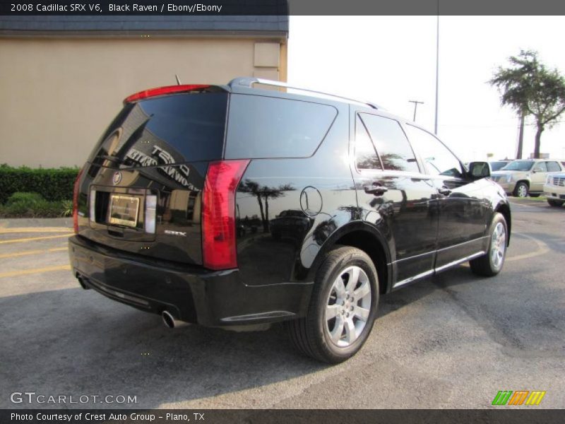 Black Raven / Ebony/Ebony 2008 Cadillac SRX V6