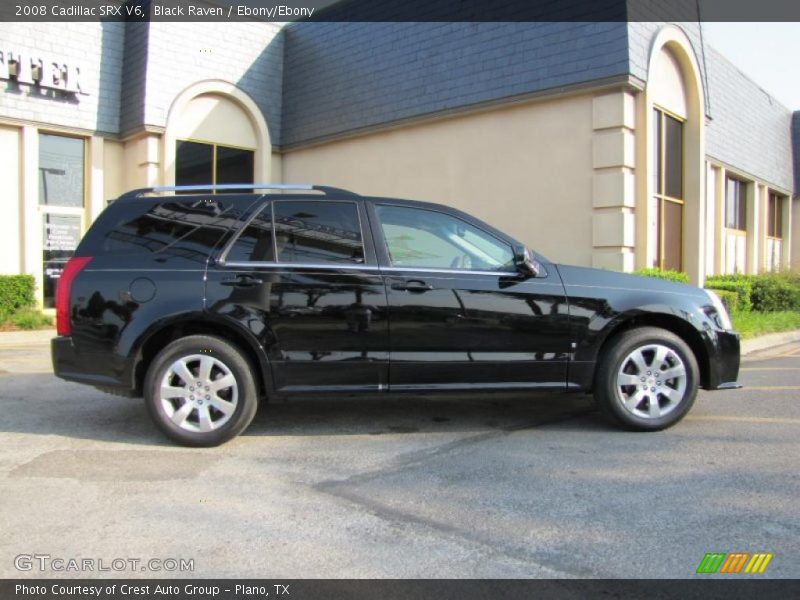 Black Raven / Ebony/Ebony 2008 Cadillac SRX V6