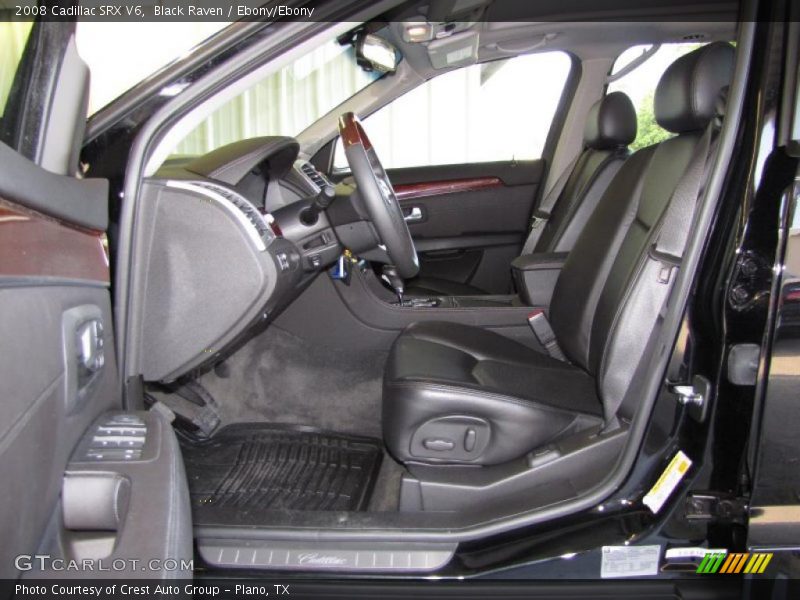 Black Raven / Ebony/Ebony 2008 Cadillac SRX V6
