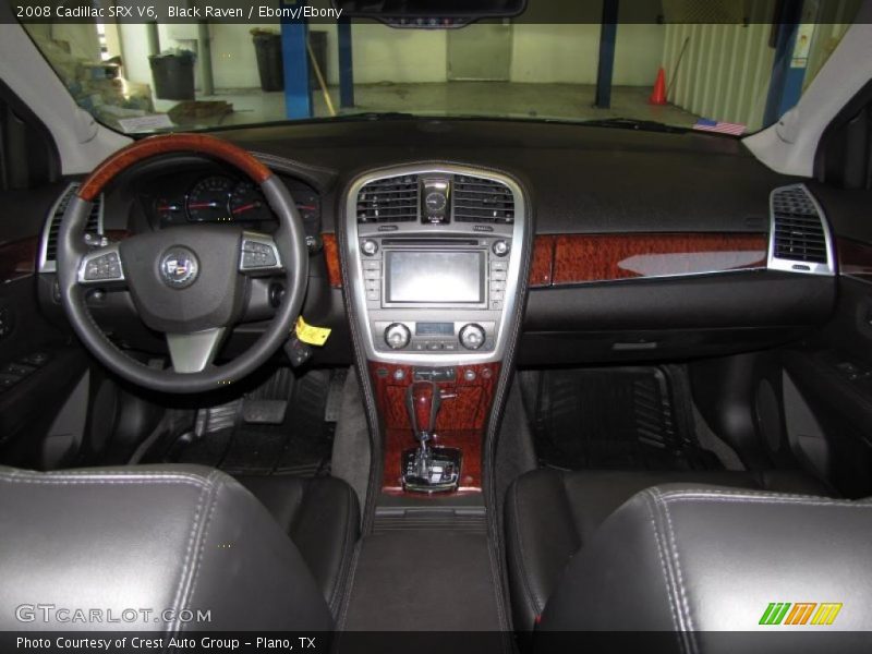 Black Raven / Ebony/Ebony 2008 Cadillac SRX V6