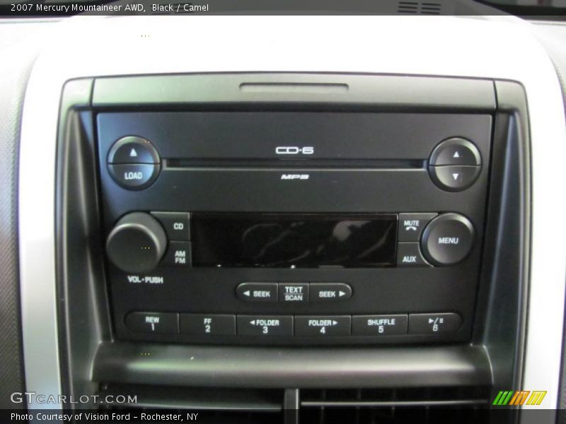 Black / Camel 2007 Mercury Mountaineer AWD