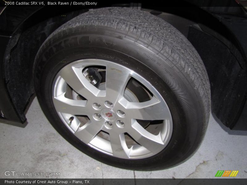 Black Raven / Ebony/Ebony 2008 Cadillac SRX V6