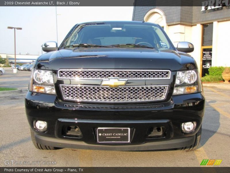 Black / Ebony 2009 Chevrolet Avalanche LT