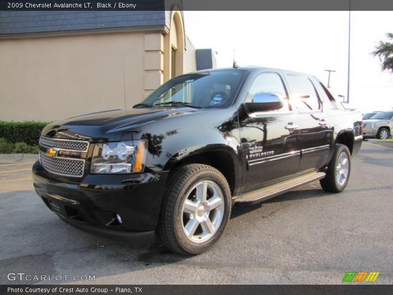 Black / Ebony 2009 Chevrolet Avalanche LT