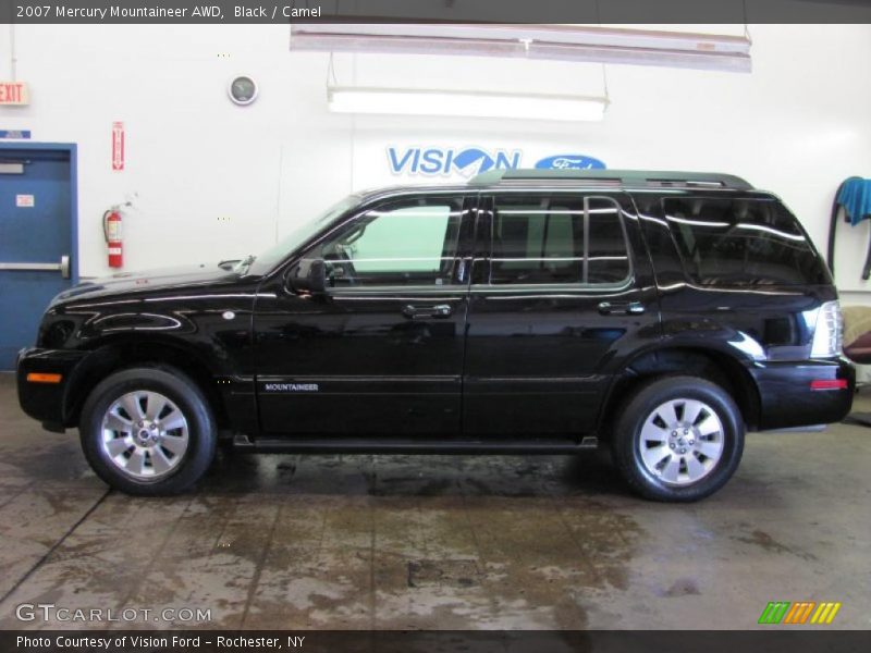 Black / Camel 2007 Mercury Mountaineer AWD