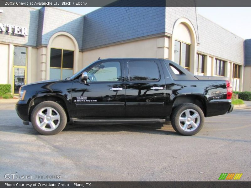 Black / Ebony 2009 Chevrolet Avalanche LT