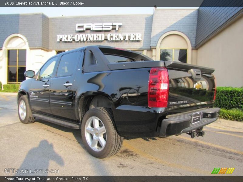 Black / Ebony 2009 Chevrolet Avalanche LT