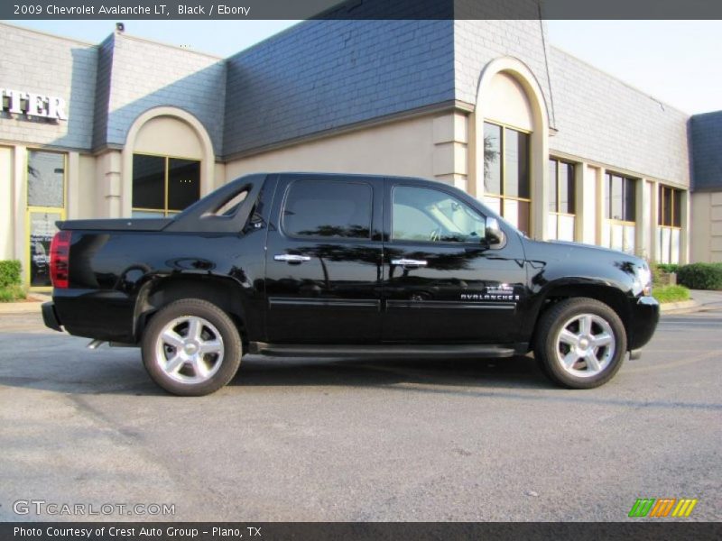 Black / Ebony 2009 Chevrolet Avalanche LT