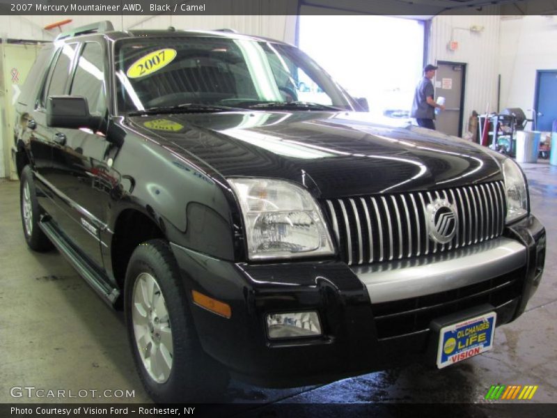 Black / Camel 2007 Mercury Mountaineer AWD