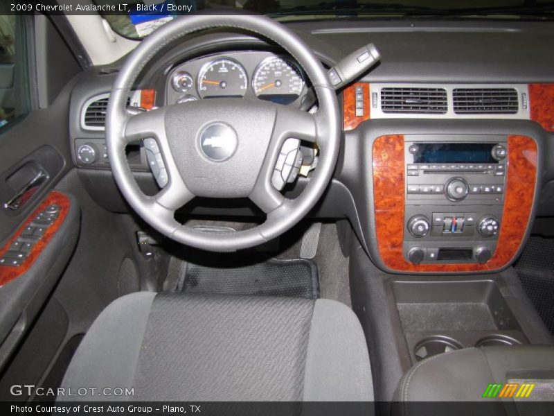 Black / Ebony 2009 Chevrolet Avalanche LT