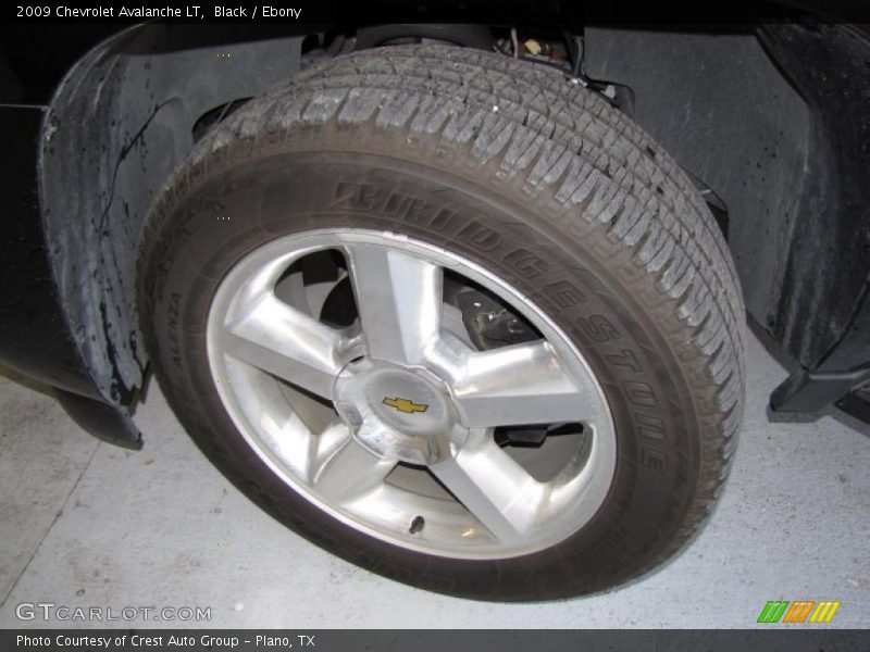 Black / Ebony 2009 Chevrolet Avalanche LT
