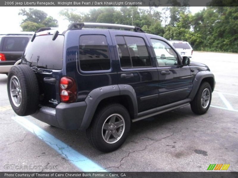 Midnight Blue Pearl / Dark Khaki/Light Graystone 2006 Jeep Liberty Renegade