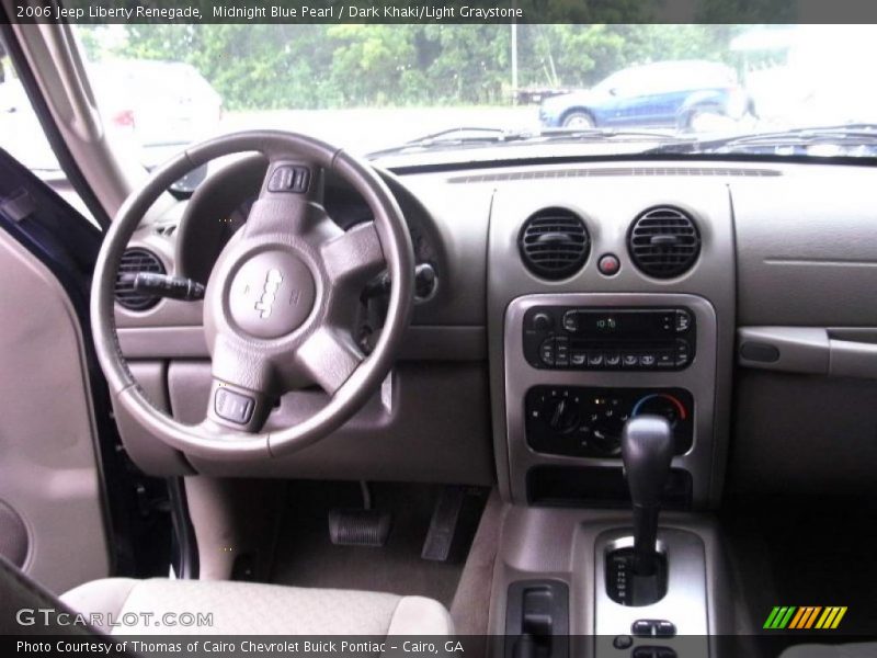 Midnight Blue Pearl / Dark Khaki/Light Graystone 2006 Jeep Liberty Renegade
