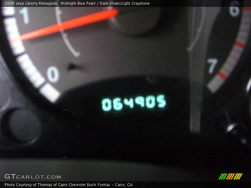 Midnight Blue Pearl / Dark Khaki/Light Graystone 2006 Jeep Liberty Renegade