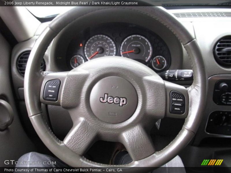 Midnight Blue Pearl / Dark Khaki/Light Graystone 2006 Jeep Liberty Renegade