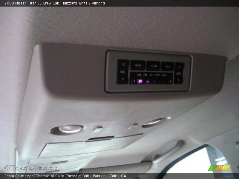 Blizzard White / Almond 2008 Nissan Titan SE Crew Cab