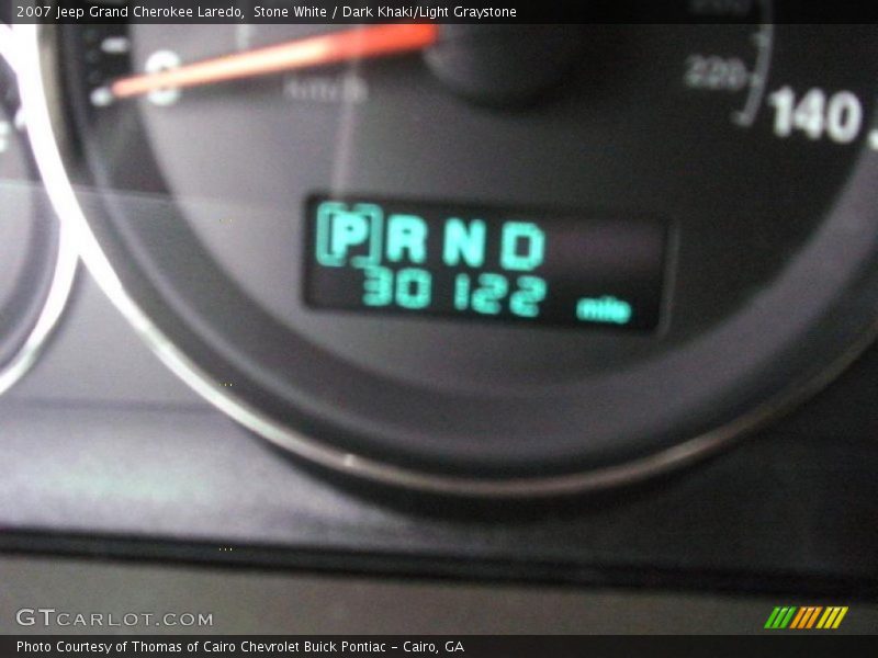 Stone White / Dark Khaki/Light Graystone 2007 Jeep Grand Cherokee Laredo