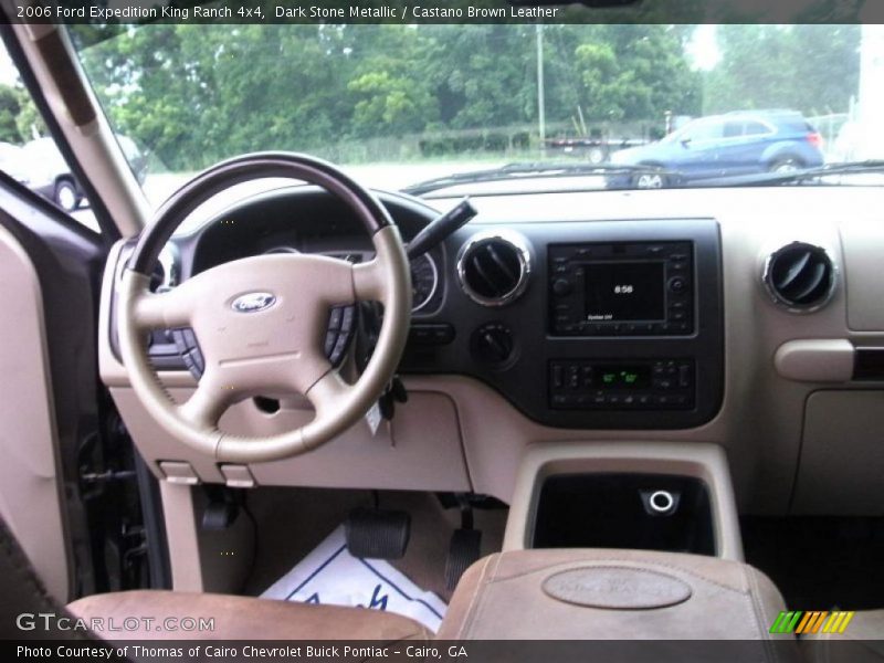 Dark Stone Metallic / Castano Brown Leather 2006 Ford Expedition King Ranch 4x4