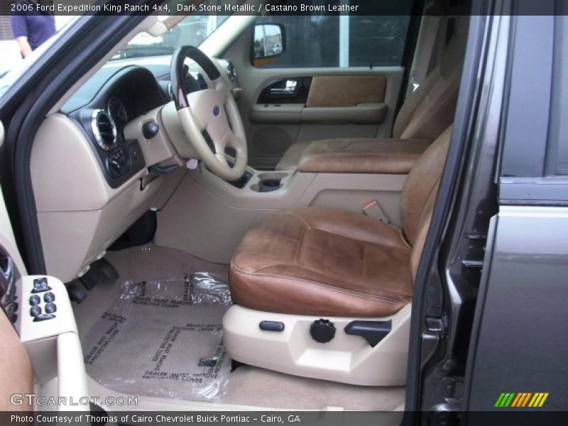 Dark Stone Metallic / Castano Brown Leather 2006 Ford Expedition King Ranch 4x4