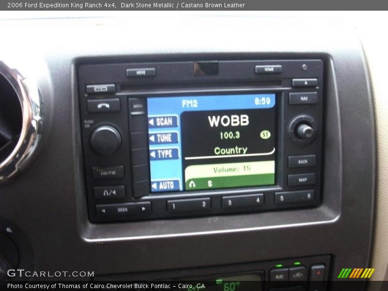 Dark Stone Metallic / Castano Brown Leather 2006 Ford Expedition King Ranch 4x4