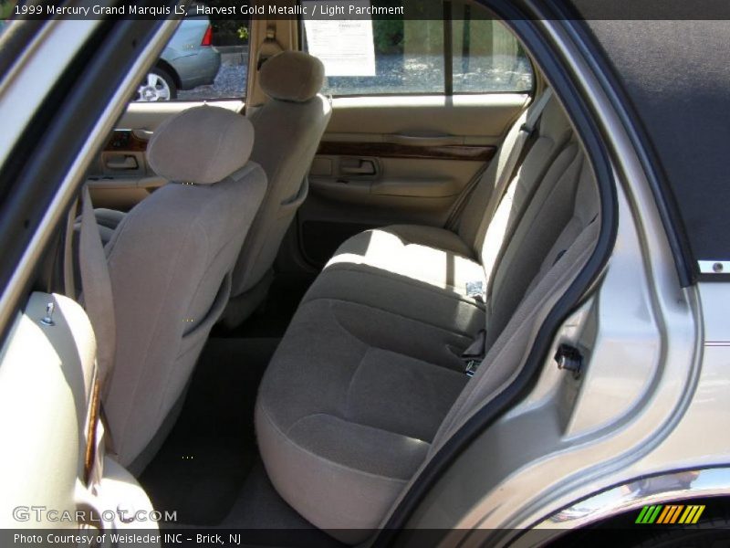 Harvest Gold Metallic / Light Parchment 1999 Mercury Grand Marquis LS
