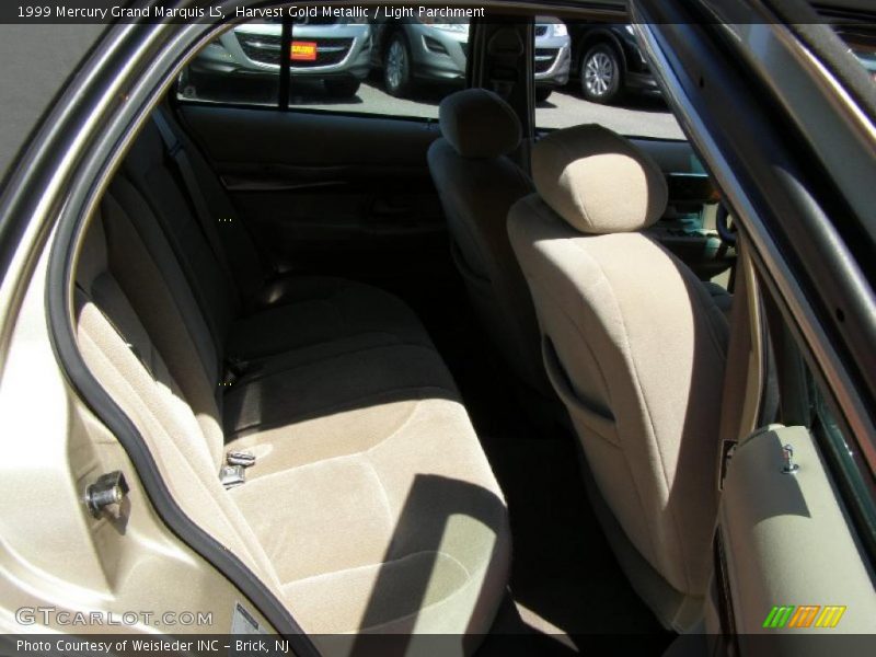 Harvest Gold Metallic / Light Parchment 1999 Mercury Grand Marquis LS