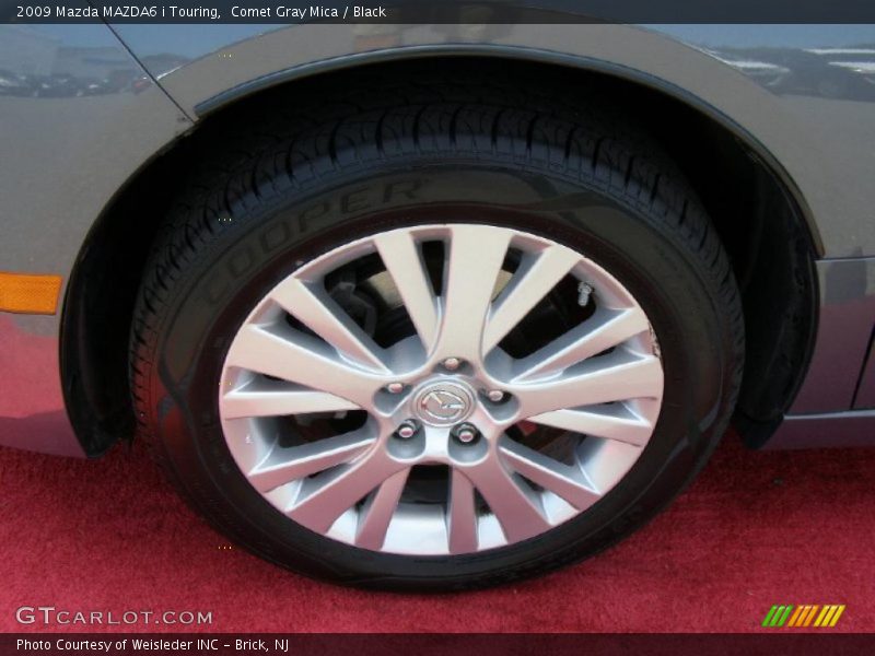 Comet Gray Mica / Black 2009 Mazda MAZDA6 i Touring