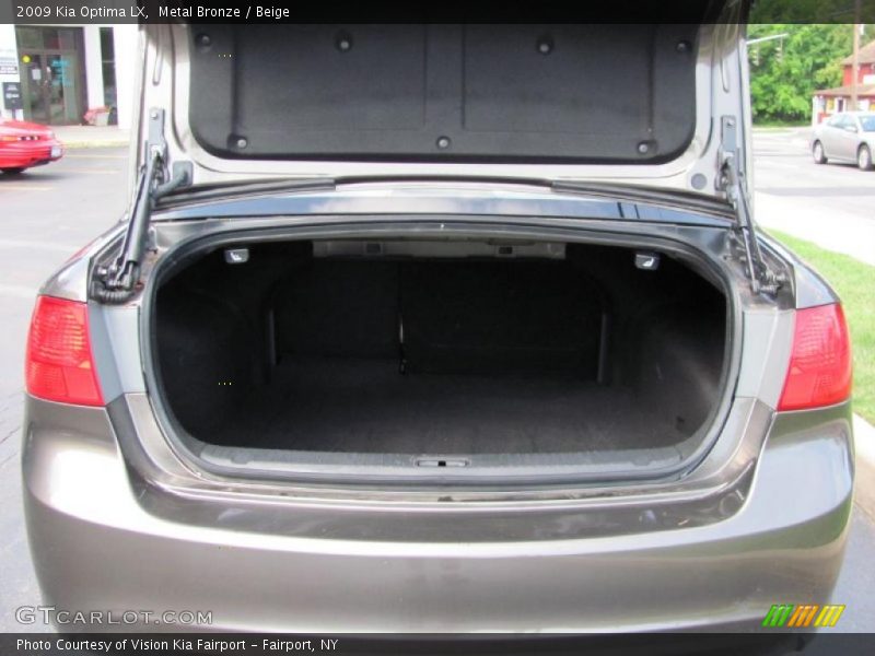 Metal Bronze / Beige 2009 Kia Optima LX
