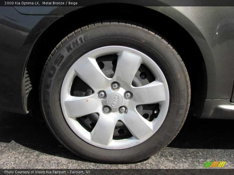 Metal Bronze / Beige 2009 Kia Optima LX