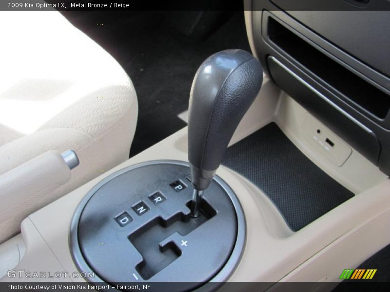 Metal Bronze / Beige 2009 Kia Optima LX