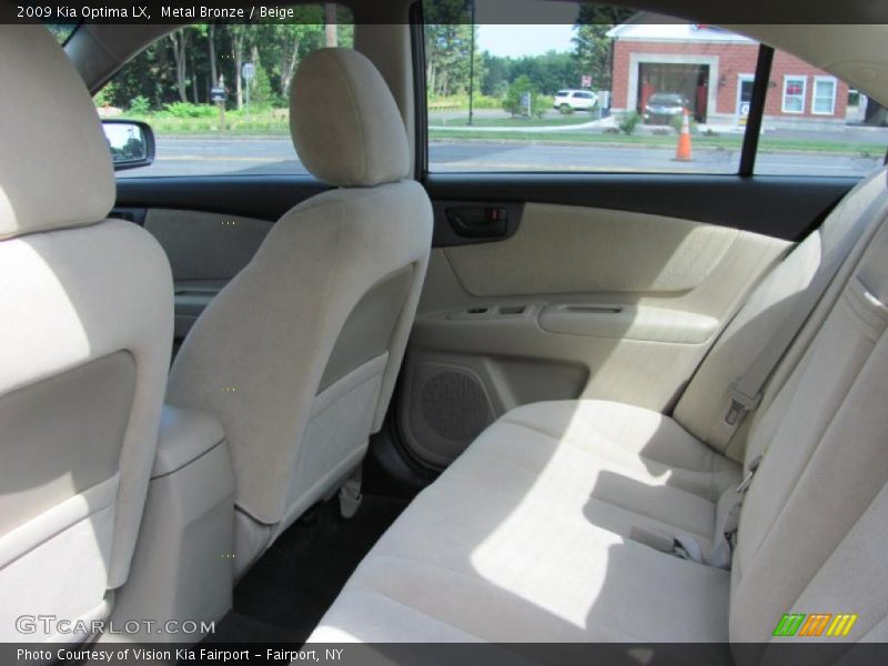 Metal Bronze / Beige 2009 Kia Optima LX