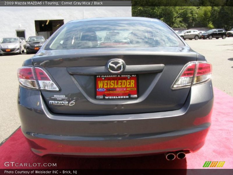 Comet Gray Mica / Black 2009 Mazda MAZDA6 i Touring