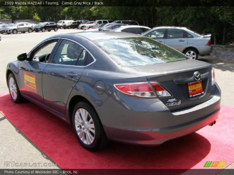 Comet Gray Mica / Black 2009 Mazda MAZDA6 i Touring