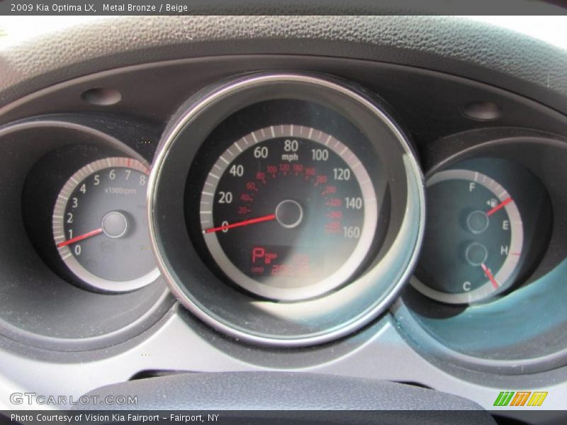 Metal Bronze / Beige 2009 Kia Optima LX