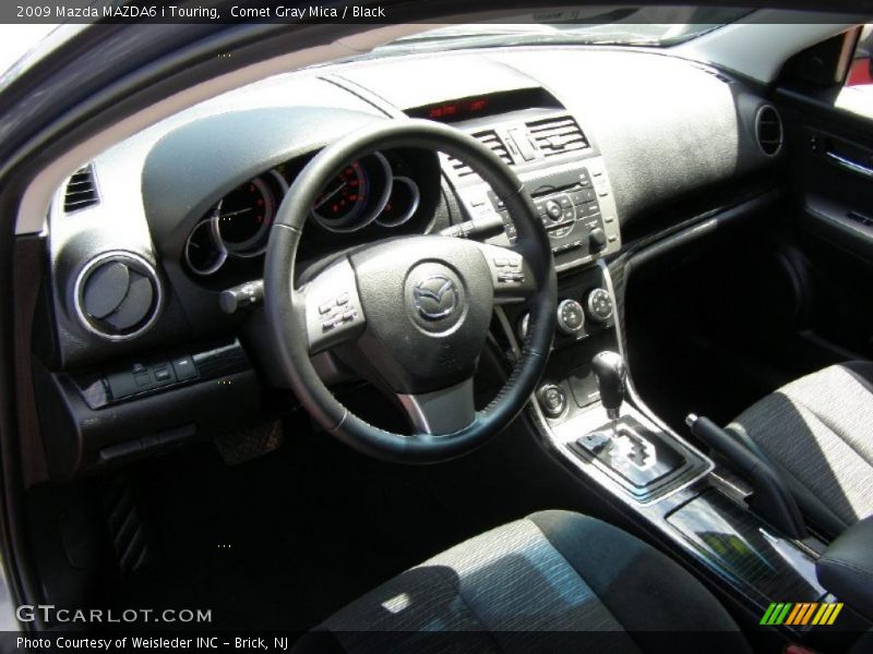 Comet Gray Mica / Black 2009 Mazda MAZDA6 i Touring