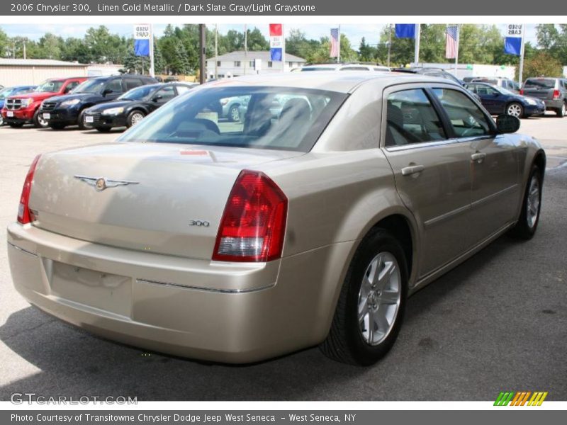 Linen Gold Metallic / Dark Slate Gray/Light Graystone 2006 Chrysler 300