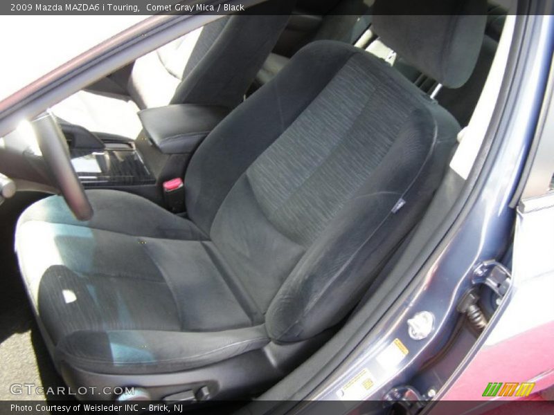 Comet Gray Mica / Black 2009 Mazda MAZDA6 i Touring