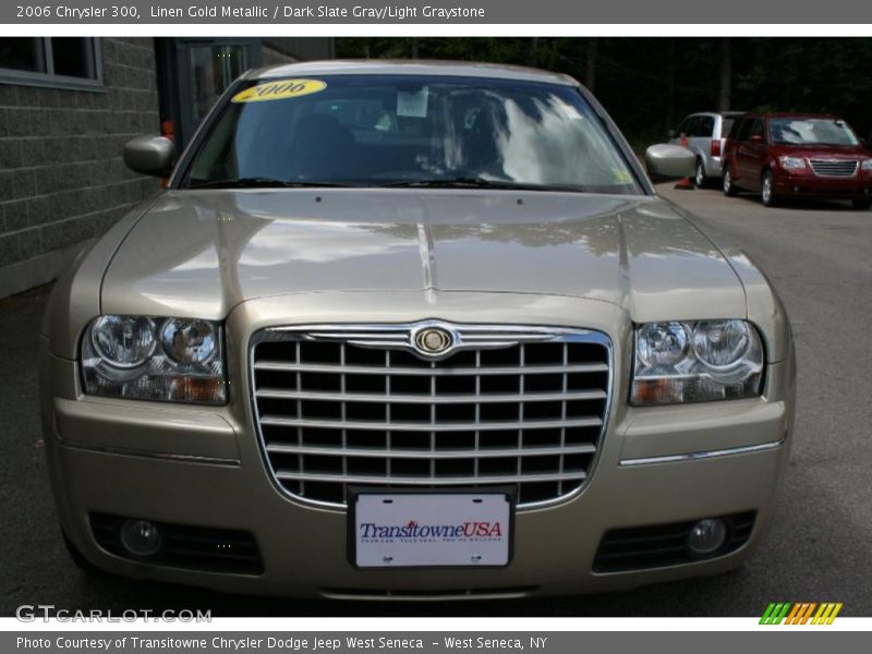 Linen Gold Metallic / Dark Slate Gray/Light Graystone 2006 Chrysler 300