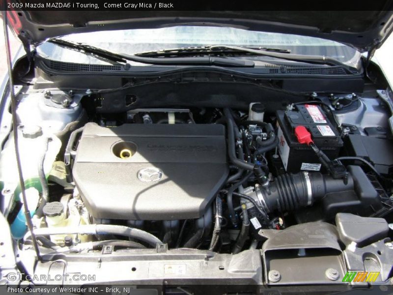 Comet Gray Mica / Black 2009 Mazda MAZDA6 i Touring