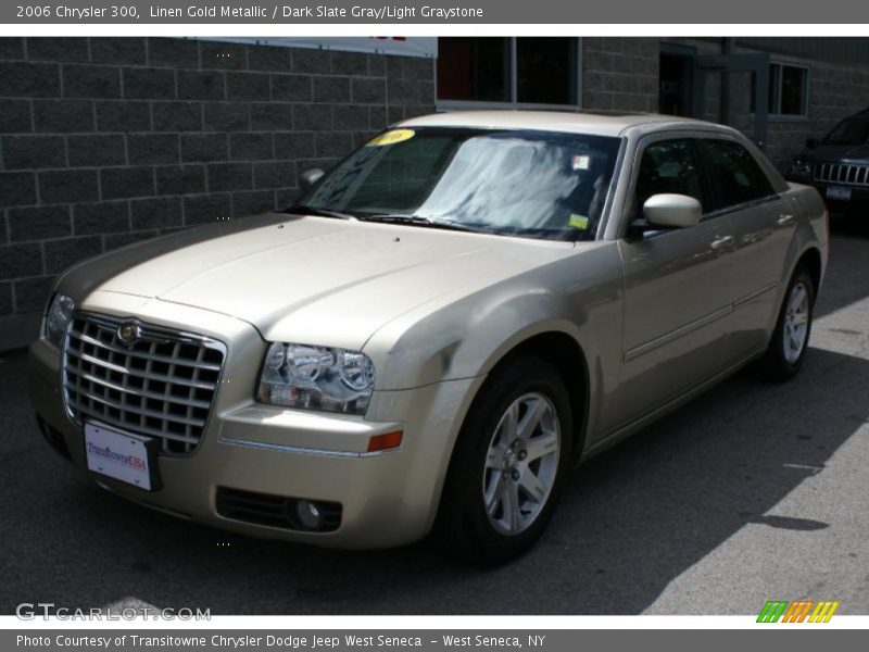 Linen Gold Metallic / Dark Slate Gray/Light Graystone 2006 Chrysler 300