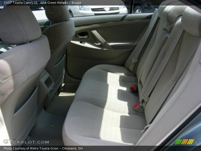 Aloe Green Metallic / Bisque 2007 Toyota Camry LE